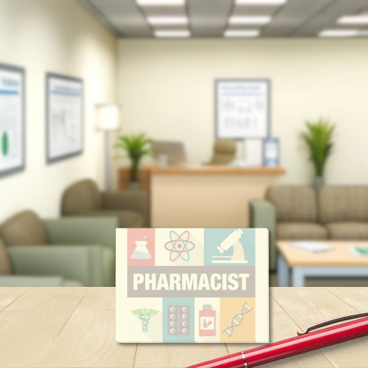 Professioneel Apotheker Iconisch Ontworpen Post-it® Notes