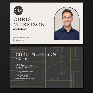 Professioneel Architect Foto Visitekaartje
