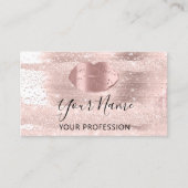 Professioneel artistiek Roos Kus lips Stromen Visitekaartje (Voorkant)