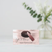 Professioneel artistiek Roos Kus Lips Visitekaartje (Staand voorkant)