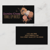 Professioneel artistiek Visitekaartje (Voorkant / Achterkant)