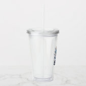 Professioneel Asteroïde Ontwijkend Konijn Acryl Drinkbeker (Rechts)