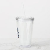 Professioneel Asteroïde Ontwijkend Konijn Acryl Drinkbeker (Links)