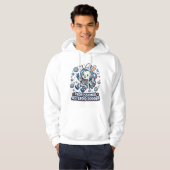 Professioneel Asteroïde-ontwijkend Konijn Hoodie (Voorkant volledig)