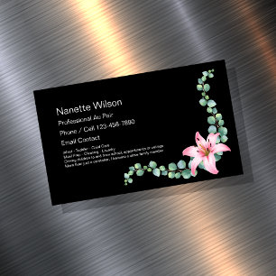 Professioneel au-paar magnetisch visitekaartje