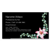 Professioneel au-paar magnetisch visitekaartje (Voorkant)