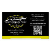 Professioneel Auto Detailing Car Wash Company Magnetisch Visitekaartje (Voorkant)