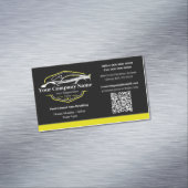 Professioneel Auto Detailing Car Wash Company Magnetisch Visitekaartje (Voorbeeld)