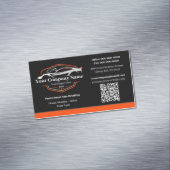 Professioneel Auto Detailing Car Wash Company Magnetisch Visitekaartje (Voorbeeld)