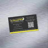 Professioneel Auto Detailing Car Wash Company Magnetisch Visitekaartje (Voorbeeld)