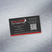 Professioneel Auto Detailing Car Wash Company Magnetisch Visitekaartje (Voorbeeld)