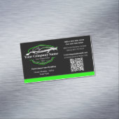 Professioneel Auto Detailing Car Wash Company Magnetisch Visitekaartje (Voorbeeld)