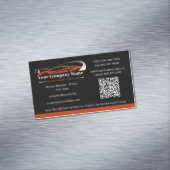Professioneel Auto Detailing Car Wash Company Magnetisch Visitekaartje (Voorbeeld)