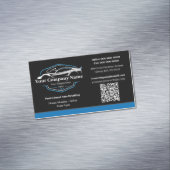 Professioneel Auto Detailing Car Wash Company Magnetisch Visitekaartje (Voorbeeld)