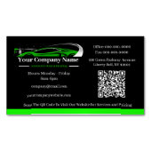 Professioneel Auto Detailing Car Wash Company Magnetisch Visitekaartje (Voorkant)