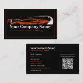 Professioneel Auto Detailing Car Wash Company Visitekaartje (Voorkant / Achterkant)