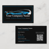 Professioneel Auto Detailing Car Wash Company Visitekaartje (Voorkant / Achterkant)