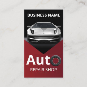 Professioneel Auto Reparatie Shop Visitekaartje