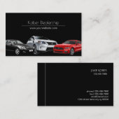 Professioneel Autodealer Verkoopkaart Visitekaartje (Voorkant / Achterkant)