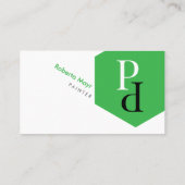 Professioneel Automatisch Logo Visitekaartje (Achterkant)