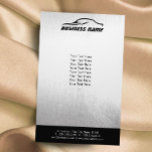 Professioneel autoreparatiemetaal flyer<br><div class="desc">Professionele automatische reparatie van metalen brochures.</div>