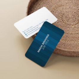 Professioneel Bedrijf Eenvoudig Elegant Visitekaartje