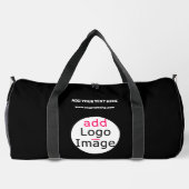 Professioneel Bedrijf Extravagant Zwart Douane Plunjezak (Achterkant)