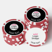 Professioneel  Bedrijfs Chic Merk Poker Chips (Opstapeling)