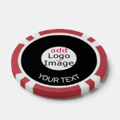 Professioneel  Bedrijfs Chic Merk Poker Chips (Enkel)