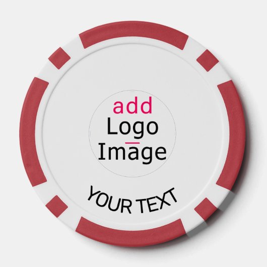 Professioneel  Bedrijfs Chic Merk Poker Chips (Achterkant)