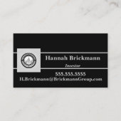 Professioneel bedrijfsleven visitekaartje (Voorkant)