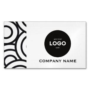 Professioneel Bedrijfslogo & QR-code Magnetisch Visitekaartje