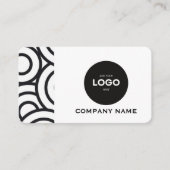 Professioneel bedrijfslogo & QR-code Zakelijk Auto Visitekaartje (Voorkant)
