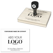 Professioneel bedrijfslogo stempel (Gestempeld)