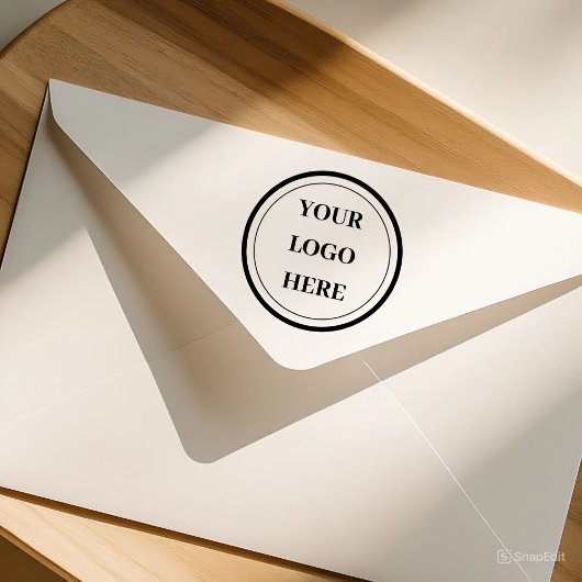 Professioneel bedrijfslogo zelfinkende stempel