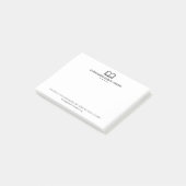 Professioneel Bibliothecaris Bibliotheeknaam Eenvo Post-it® Notes (Schuin)