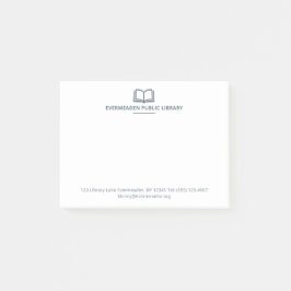 Professioneel Bibliothecaris Bibliotheeknaam Eenvo Post-it® Notes
