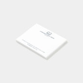 Professioneel Bibliothecaris Bibliotheeknaam Eenvo Post-it® Notes (Schuin)