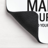 Professioneel Blank Zakelijk Aangepast Uw Logo Muismat (Hoek)