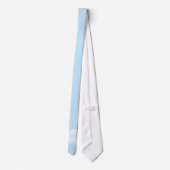 PROFESSIONEEL BLAUW KLEUR EIGEN LOGO ZAKELIJK BEDR STROPDAS (Achterkant)