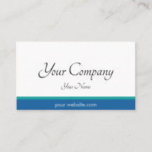 Professioneel blauw minimaal