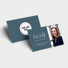 Professioneel blauw onroerend goed