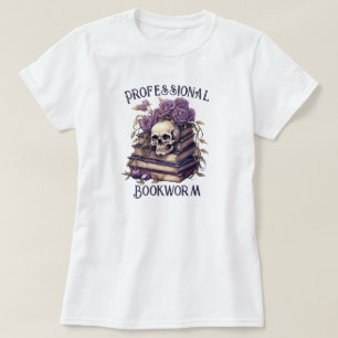 Professioneel Boekenwurm T-shirt