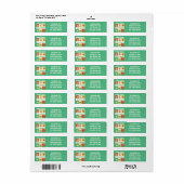 Professioneel boer Iconisch ontworpen Etiket (Full Sheet)