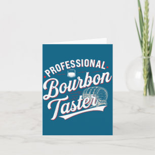 Professioneel Bourbon Proever Grappig Drinken Whis Kaart