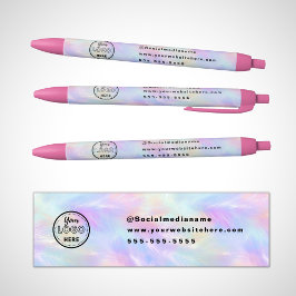 Professioneel Branding Iridescente Opal Stijlvol L Zwarte Inkt Pen