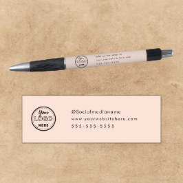 Professioneel Branding Minimalistisch Logo Blush R Pen