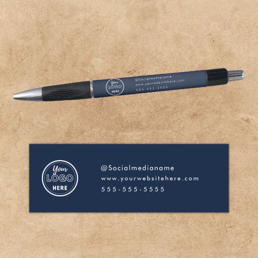 Professioneel Branding Minimalistisch Logo Marineb Pen