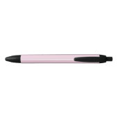 Professioneel Branding Minimalistische Roze Logo Zwarte Inkt Pen (Achterkant)