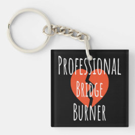 Professioneel Bridge Brander Funny Sarcastisch Cor Sleutelhanger